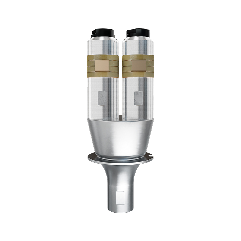 15kHz-4200W 乾榮換能器 雙柱直筒(銀黃)
