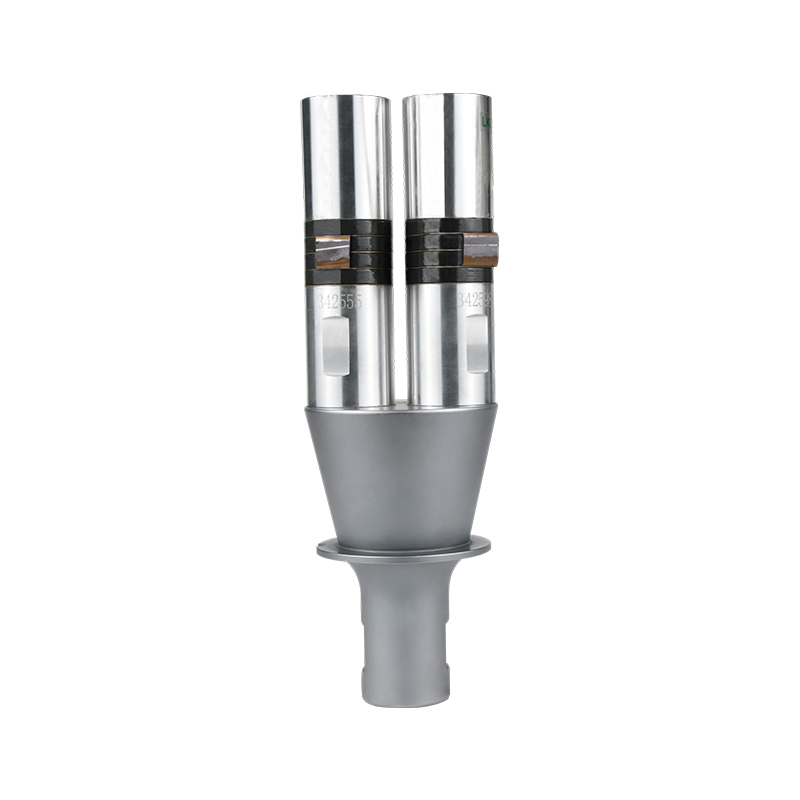 20kHz-2600W 乾榮換能器 雙柱直筒(銀黑)